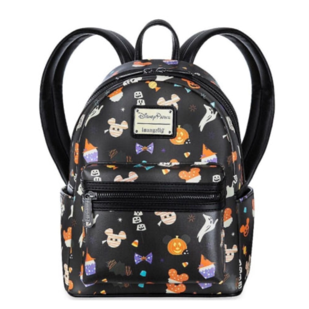 Loungefly Disney Parks Mickey Halloween treats backpack